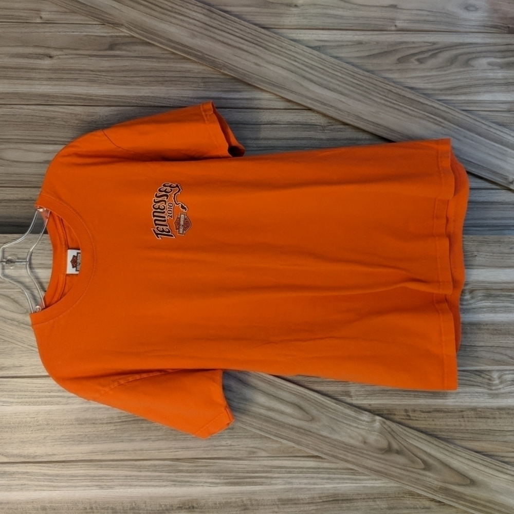 Harley-Davidson Men's Short Sleeve Graphic Tee - Tennesee 2010 Size Large